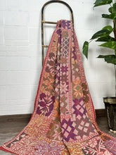 Hand Embroidery Vintage Throw Sofa Cover Bedspread Blanket Style 1535