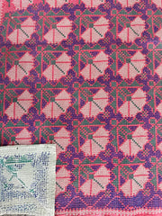 Hand Embroidery Vintage Throw Sofa Cover Bedspread Blanket Style 1542