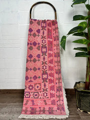 Hand Embroidery Vintage Throw Sofa Cover Bedspread Blanket Style 1544