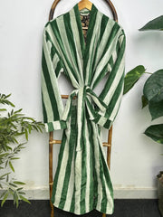 Luxury Velvet Womens Kimono | Boho Reversible Dressing Gown With Lining, Womens Clothing, Bridal Robe, Smoking Jacket For Him, Spa Gift