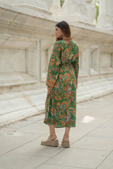 Luxury Silk Blend Kimono for Women | Long Dressing Gown, Soft Breathable Loungewear, Sleepwear, Bridesmaid & Beach Resort Wear Gift for Her