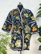 Handmade Suzani Embroidery Jacket Bohemian Style Artisan Made Jacket | Vibrant Floral Patterns | Gift For Her