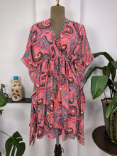 New Silk Blend Kaftan Ultimate Luxury Loungewear for Beach Nightwear Nighty Soft Light Flowy Gown Romantic Gift Her Anniversary | Hens Party
