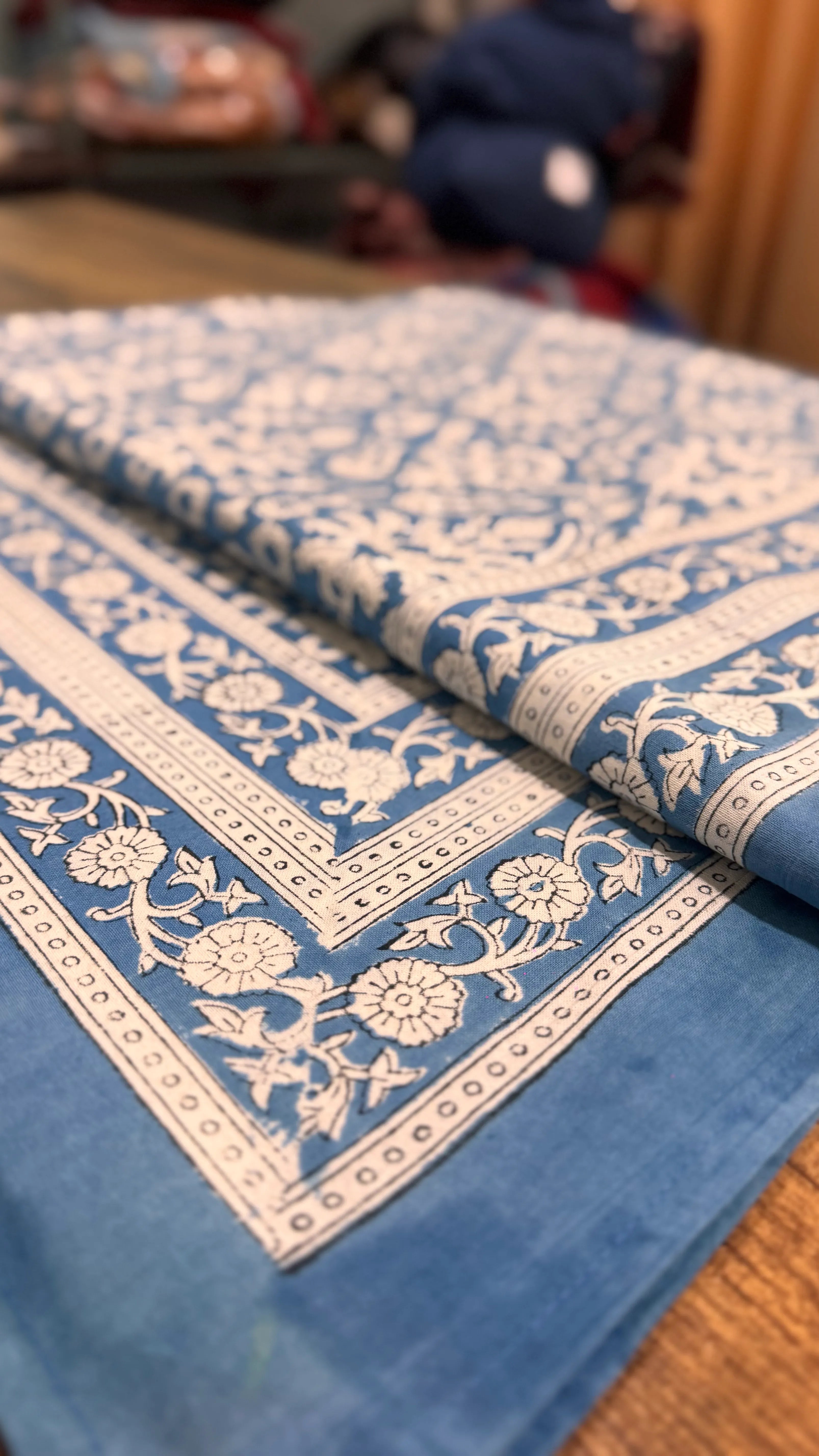 Pure Soft Cotton Bedsheet with Pillow Covers | Hand Block Printed Jaipuri Floral Bedspread Queen King Size Summer Bedding | Mughal Dream Art