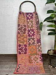 Hand Embroidery Vintage Throw Sofa Cover Bedspread Blanket Style 1535