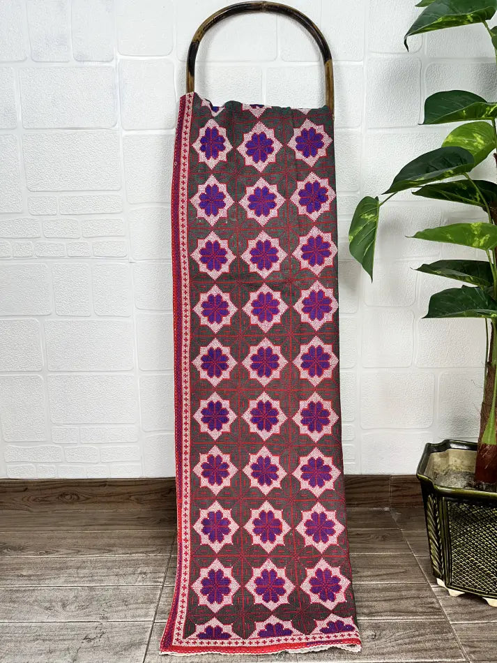Hand Embroidery Vintage Throw Sofa Cover Bedspread Blanket Style 1540