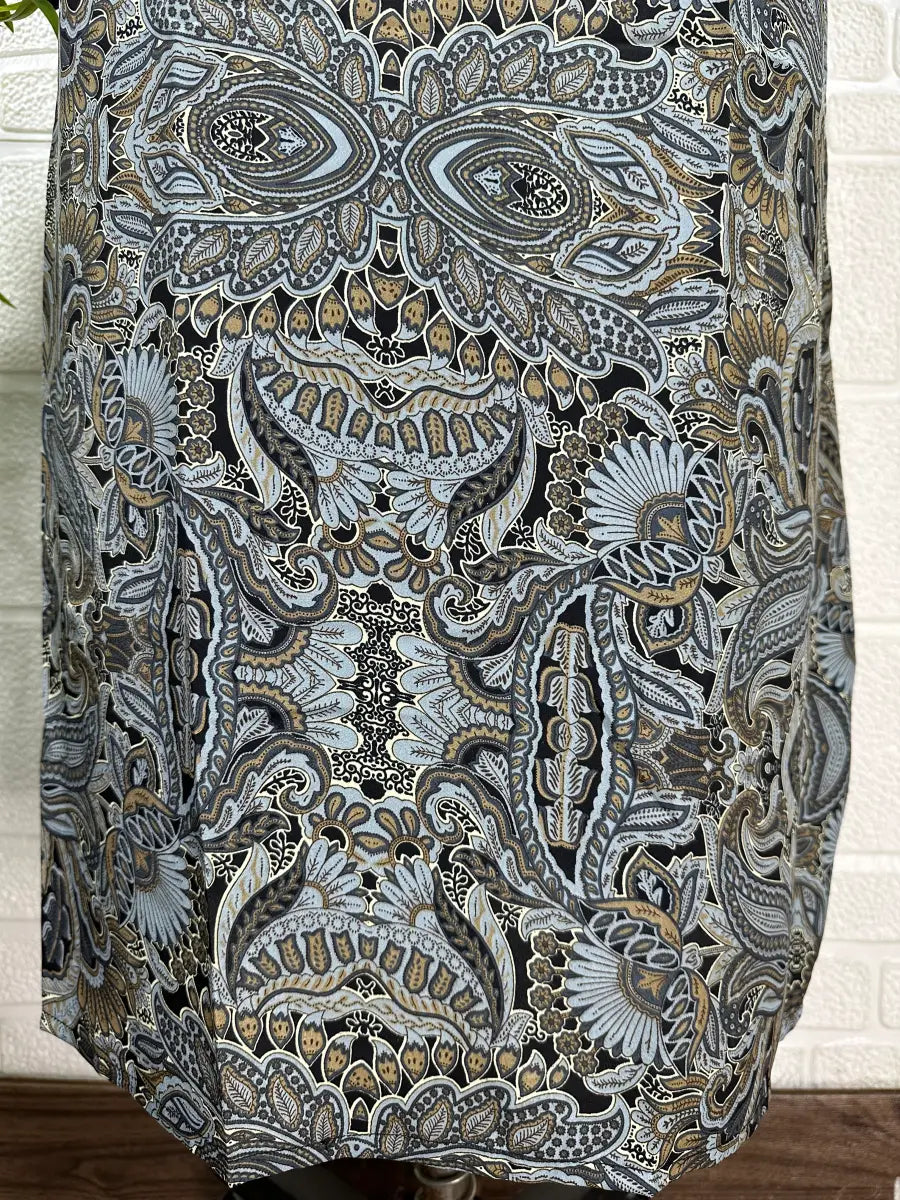Boho Men Silk Kimono Robe, Luxury Silk Dressing Gown for Man, Long House Beach Artist Bathrobe, Birthday Present for husband, Gift for Him
