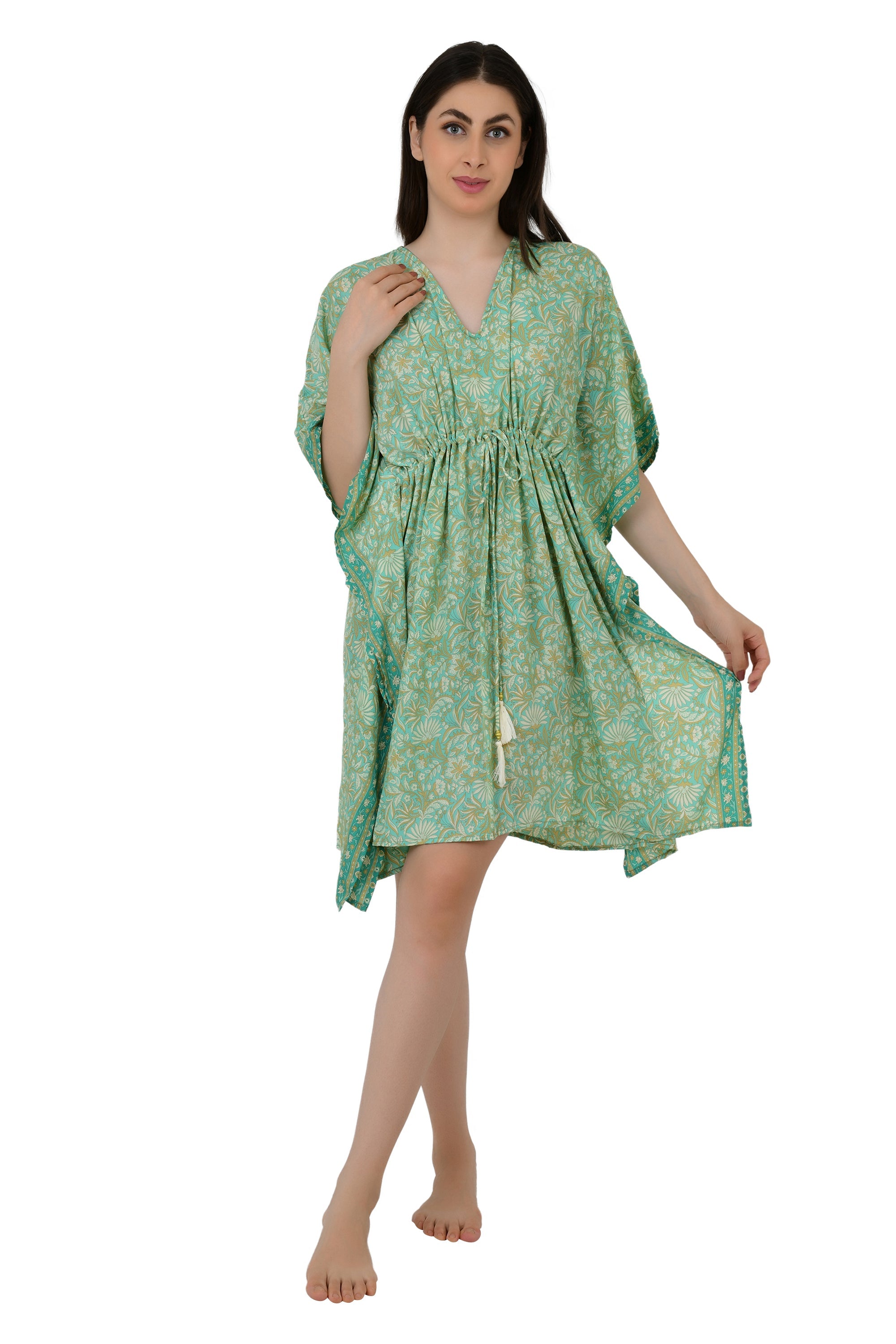 New Silk Blend Kaftan Ultimate Luxury Loungewear for Beach Nightwear Nighty Soft Light Flowy Gown Romantic Gift Her Anniversary | Hens Party