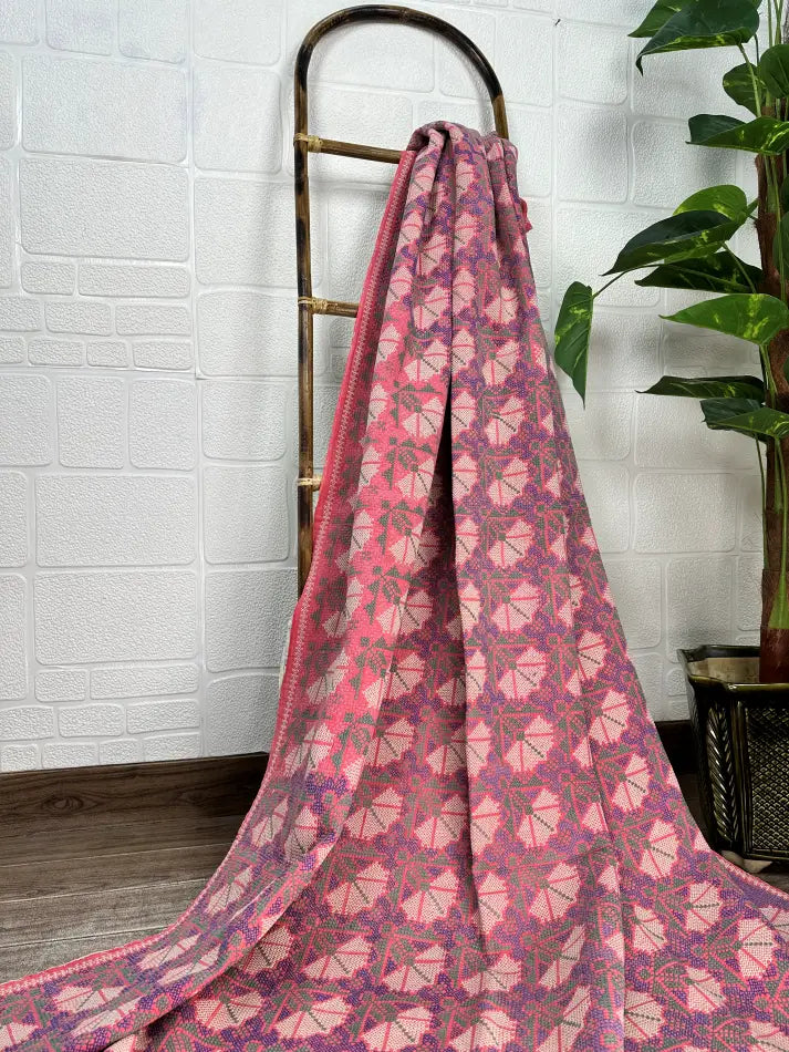 Hand Embroidery Vintage Throw Sofa Cover Bedspread Blanket Style 1542