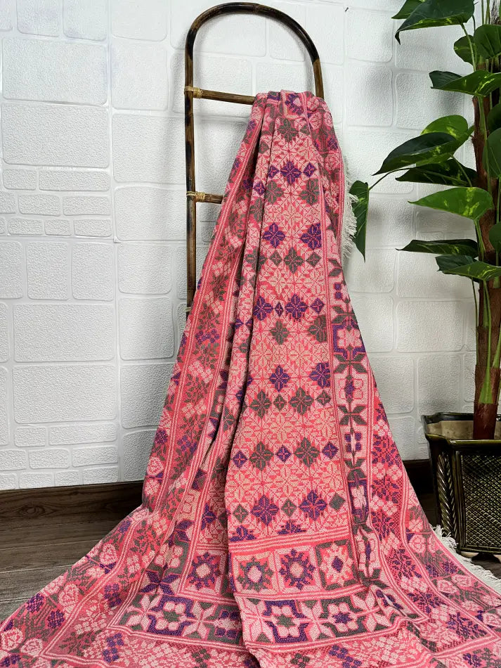 Hand Embroidery Vintage Throw Sofa Cover Bedspread Blanket Style 1544