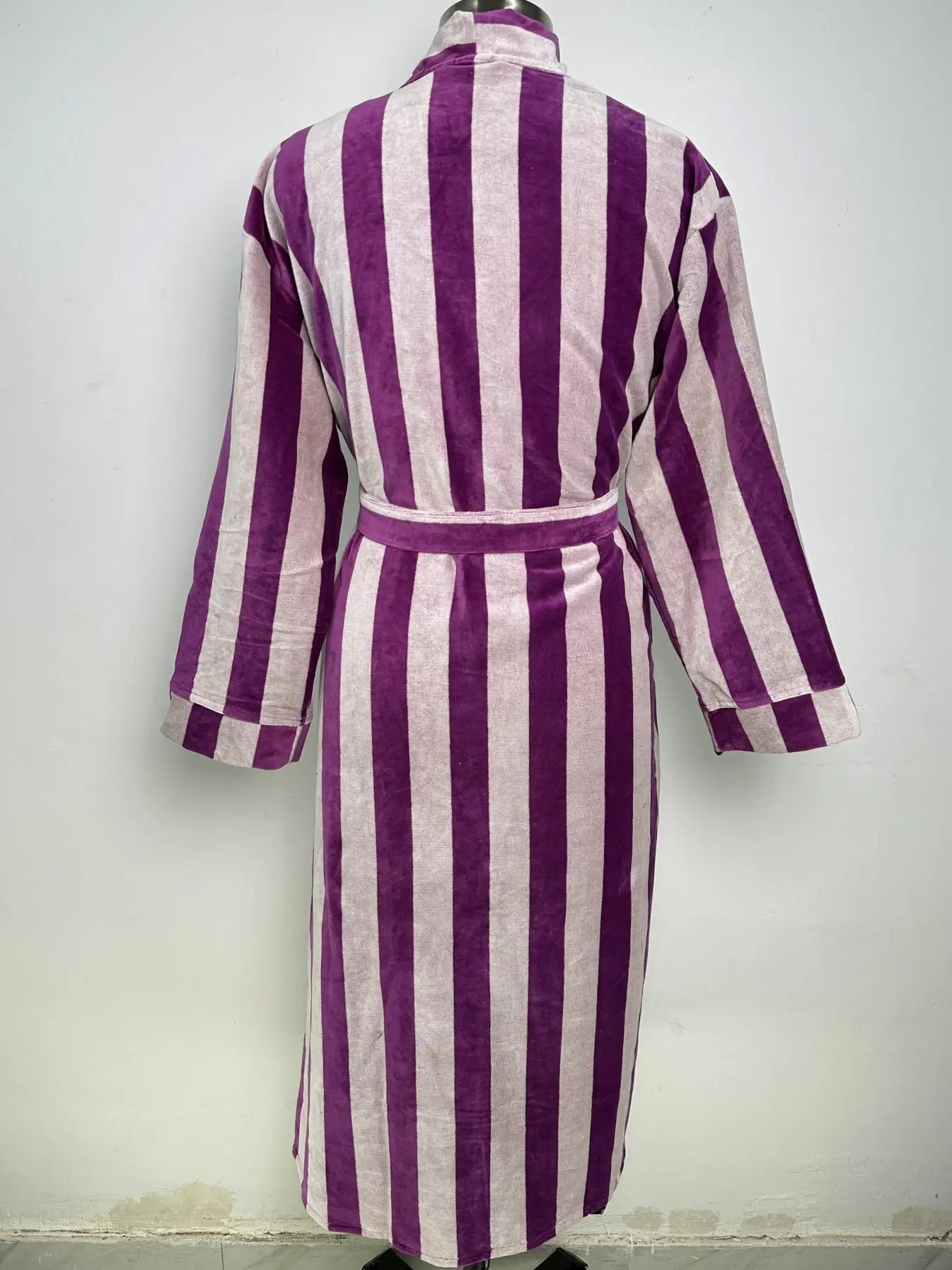 Cozy Velvet Womens Kimono | Boho Dressing Gown Reversible With Lining, Womens Clothing, Bridal Robe, Smoking Jacket For Him, Gift For Her
