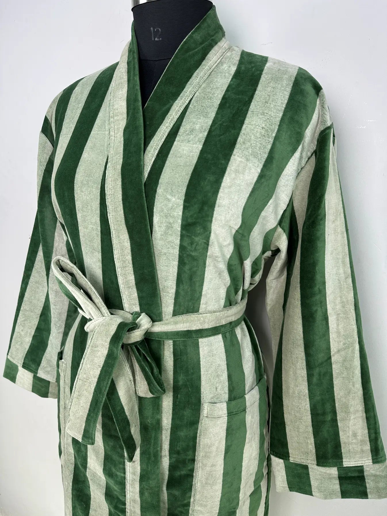 Luxury Velvet  Womens Kimono | Boho Reversible Dressing Gown With Lining, Womens Clothing, Bridal Robe, Smoking Jacket For Him, Spa Gift