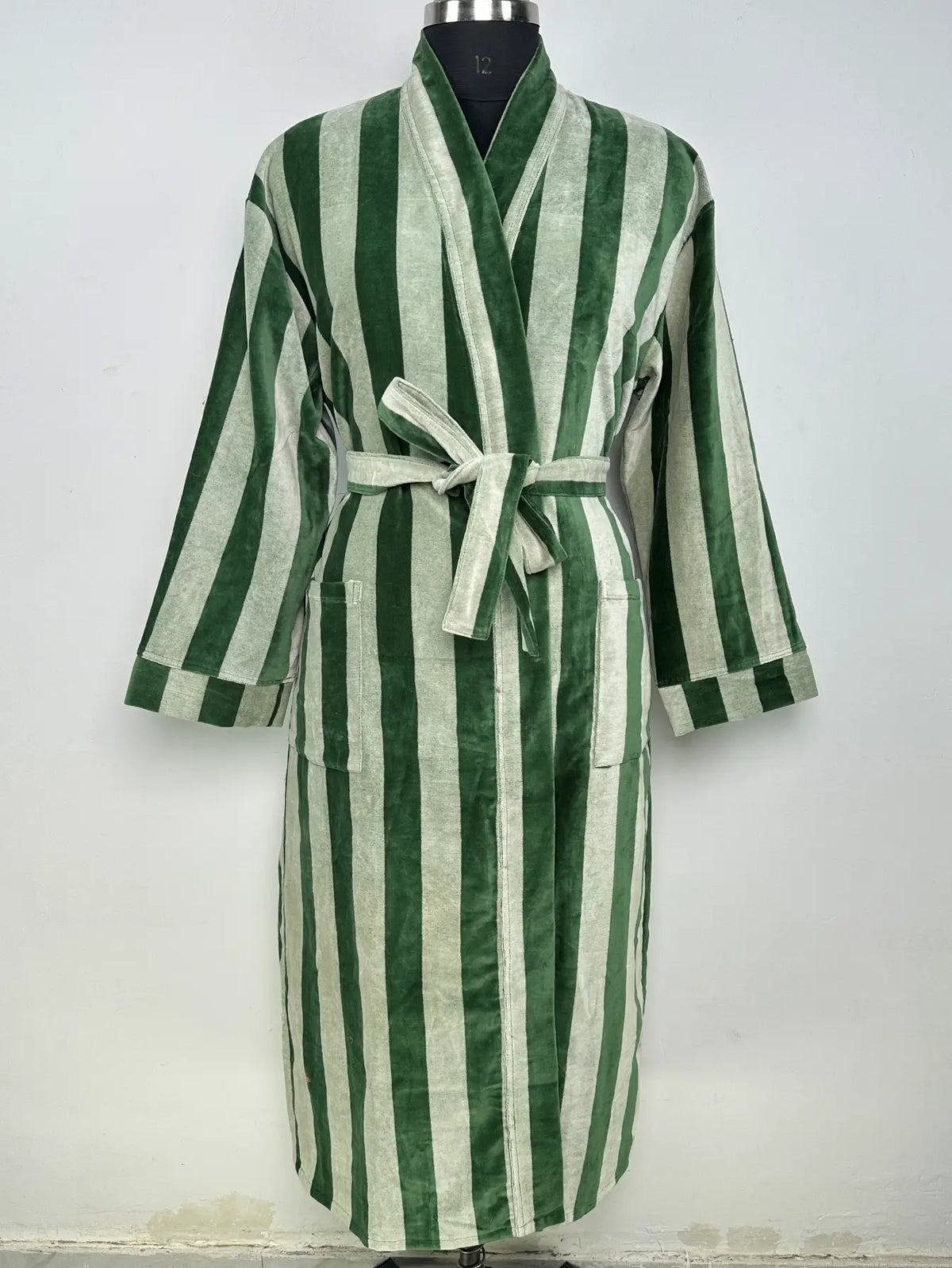 Luxury Velvet  Womens Kimono | Boho Reversible Dressing Gown With Lining, Womens Clothing, Bridal Robe, Smoking Jacket For Him, Spa Gift