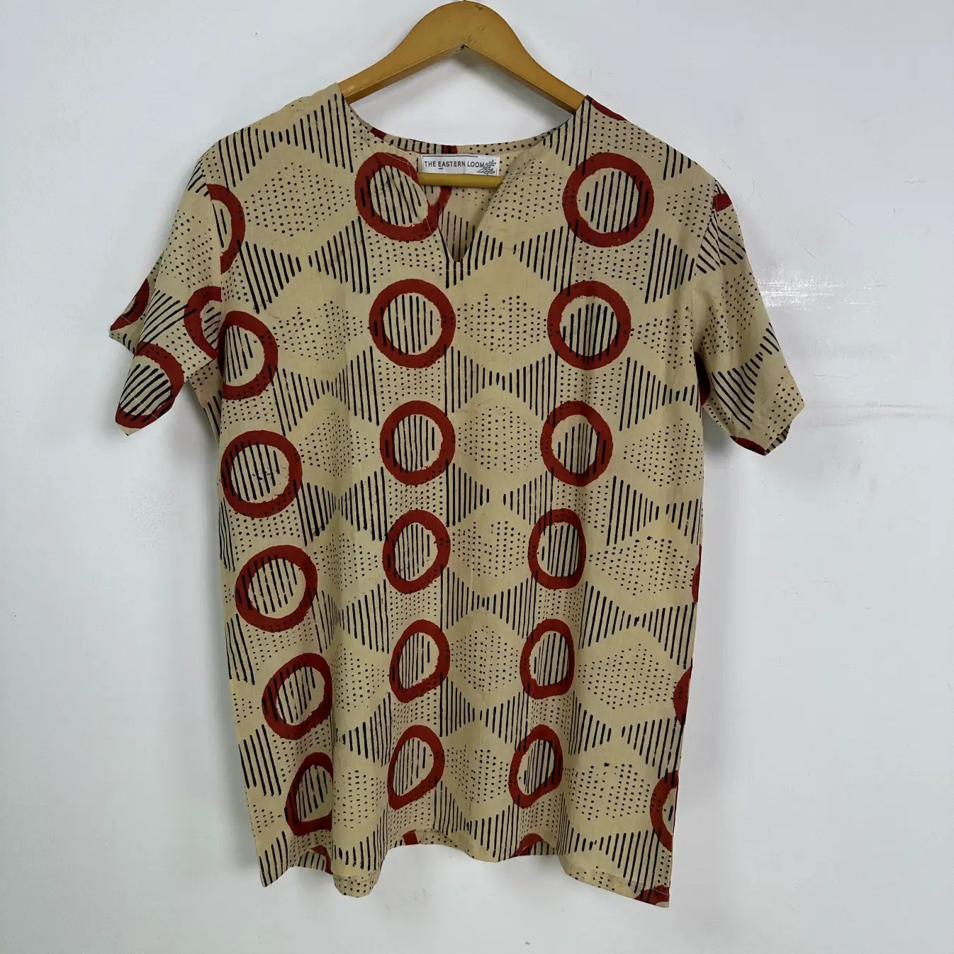 Handblock Print Cotton Mens PJ Set | Stylish Printed Short Sleeve Shirt & Relaxed Pajama Soft Breathable Comfortable Loungewear Gift for Men