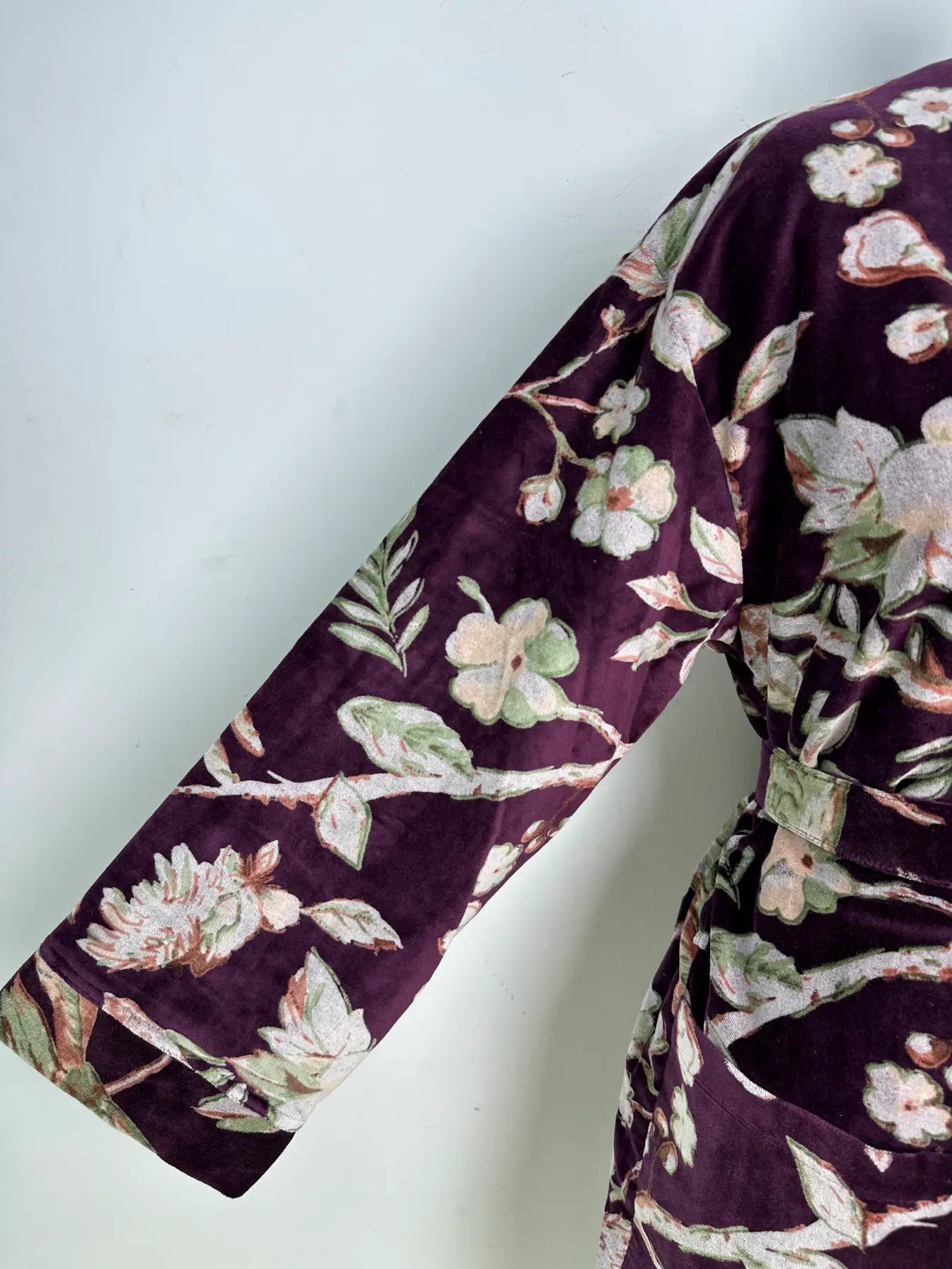 Luxury Velvet  Womens Kimono | Boho Reversible Dressing Gown With Lining, Womens Clothing, Bridal Robe, Smoking Jacket For Him, Spa Gift