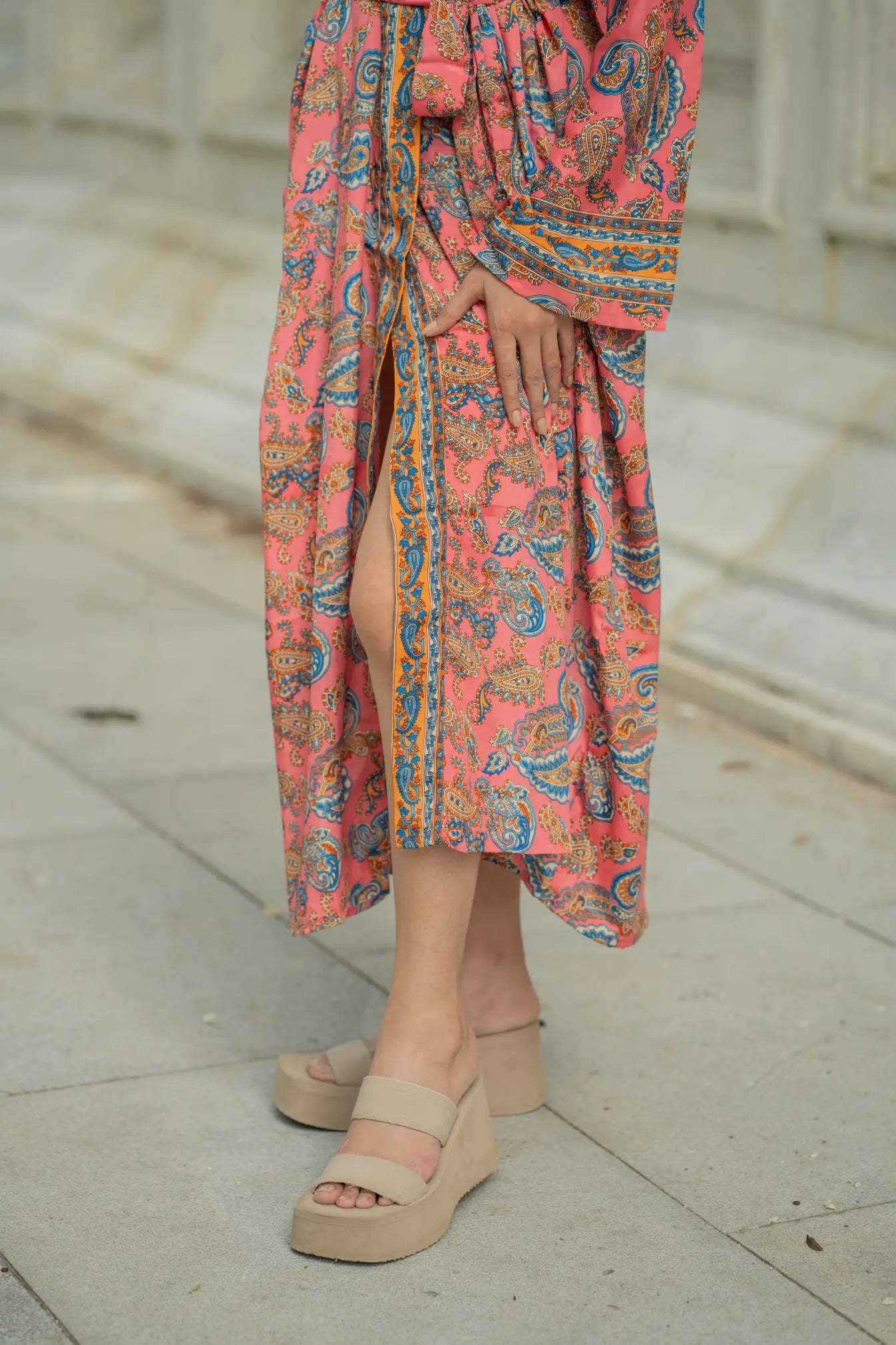 Luxury Silk Blend Kimono for Women | Long Dressing Gown, Soft Breathable Loungewear, Sleepwear, Bridesmaid & Beach Resort Wear Gift for Her