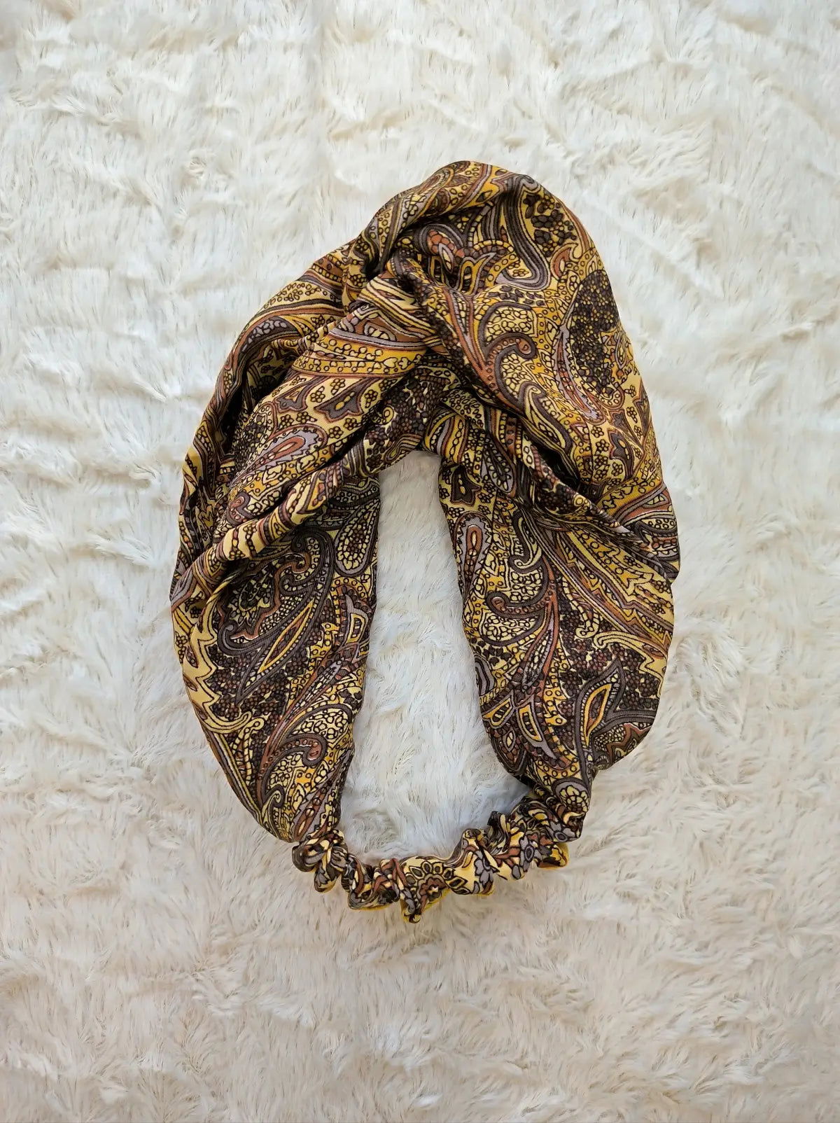 Bohemian Front Knot Handmade Recycled Vintage Silk Sari Headband Hair Accessories Cute Girly Bridesmaids Gift - Set of 3