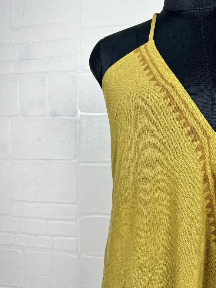 Boho Chic Jute Magic Dress Organic Stylish Lightweight Sustainable fashion For All Occasions | Perfect for Holiday Wear