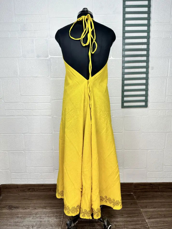 Boho Chic Jute Magic Dress Organic Stylish Lightweight Sustainable fashion For All Occasions | Perfect for Holiday Wear