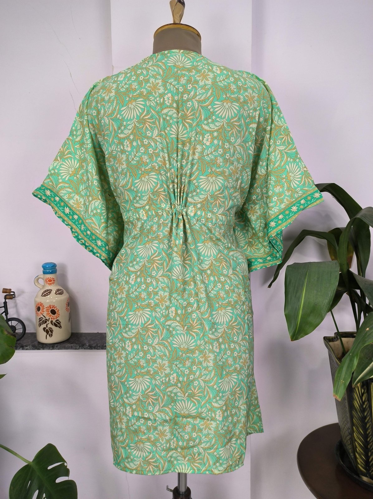 New Silk Blend Kaftan Ultimate Luxury Loungewear for Beach Nightwear Nighty Soft Light Flowy Gown Romantic Gift Her Anniversary | Hens Party
