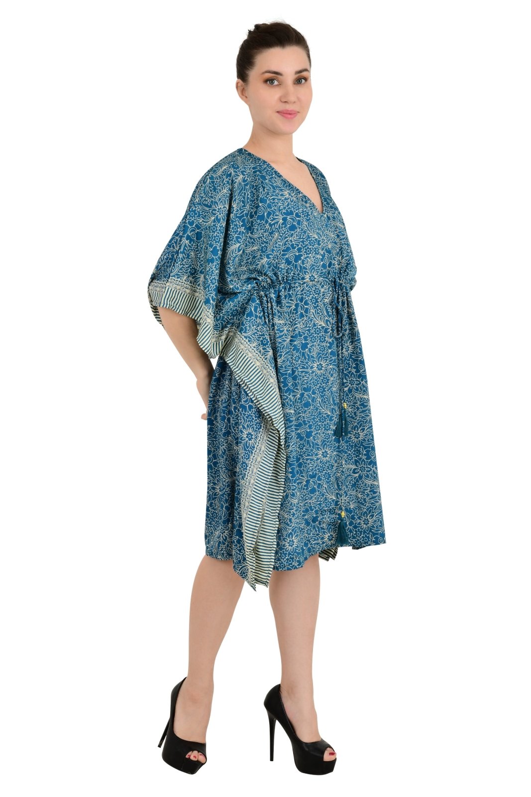 New Silk Blend Kaftan Ultimate Luxury Loungewear for Beach Nightwear Nighty Soft Light Flowy Gown Romantic Gift Her Anniversary | Hens Party