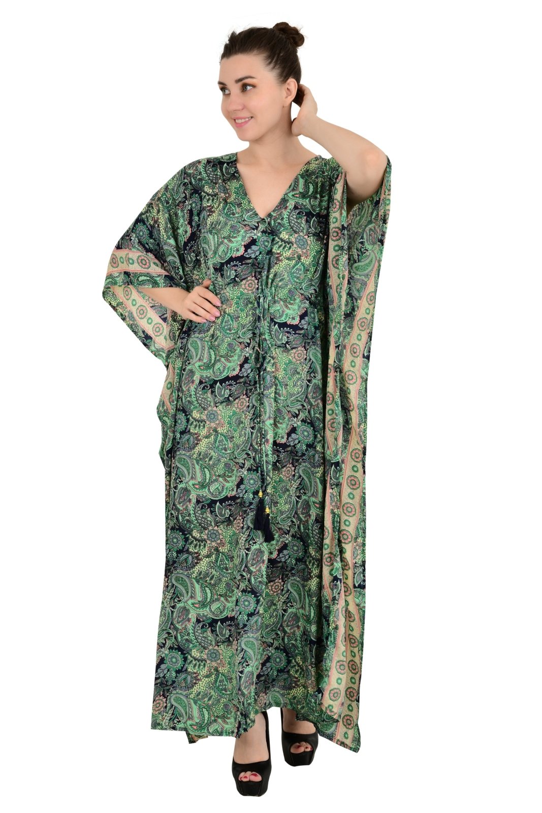 New Silk Blend Kaftan Ultimate Luxury Loungewear for Beach Nightwear Nighty Soft Light Flowy Gown Romantic Gift Her Anniversary | Hens Party