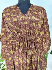 New Silk Blend Kaftan Ultimate Luxury Loungewear for Beach Nightwear Nighty Soft Light Flowy Gown Romantic Gift Her Anniversary | Hens Party