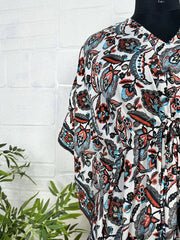 New Silk Blend Kaftan Ultimate Luxury Loungewear for Beach Nightwear Nighty Soft Light Flowy Gown Romantic Gift Her Anniversary | Hens Party